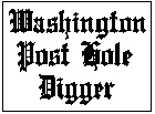 Washington Post Hole Digger
